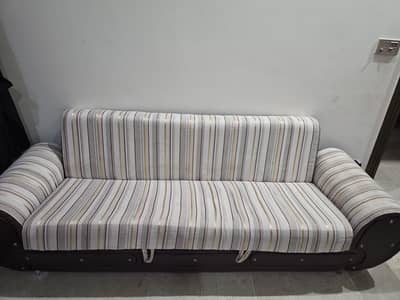 Molty beige sofa bed for sale