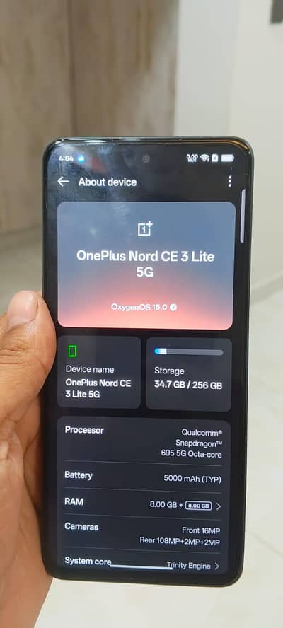 One Plus Nord CE 3 Lite