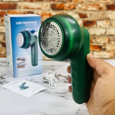Green Rechargeable Lint Remover