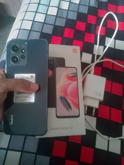 red me note 12 8+4 rame 128 ROM with full box