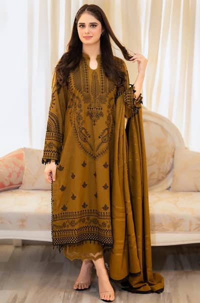 3 Piece Lawn Suit