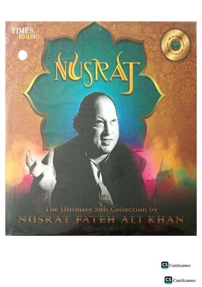 Brand New and Sealed Pack LP Records of Nusrat Fateh Ali Khan