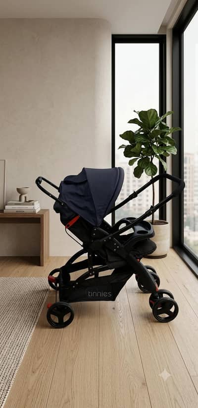 Tinnies Dual Facing Stroller
