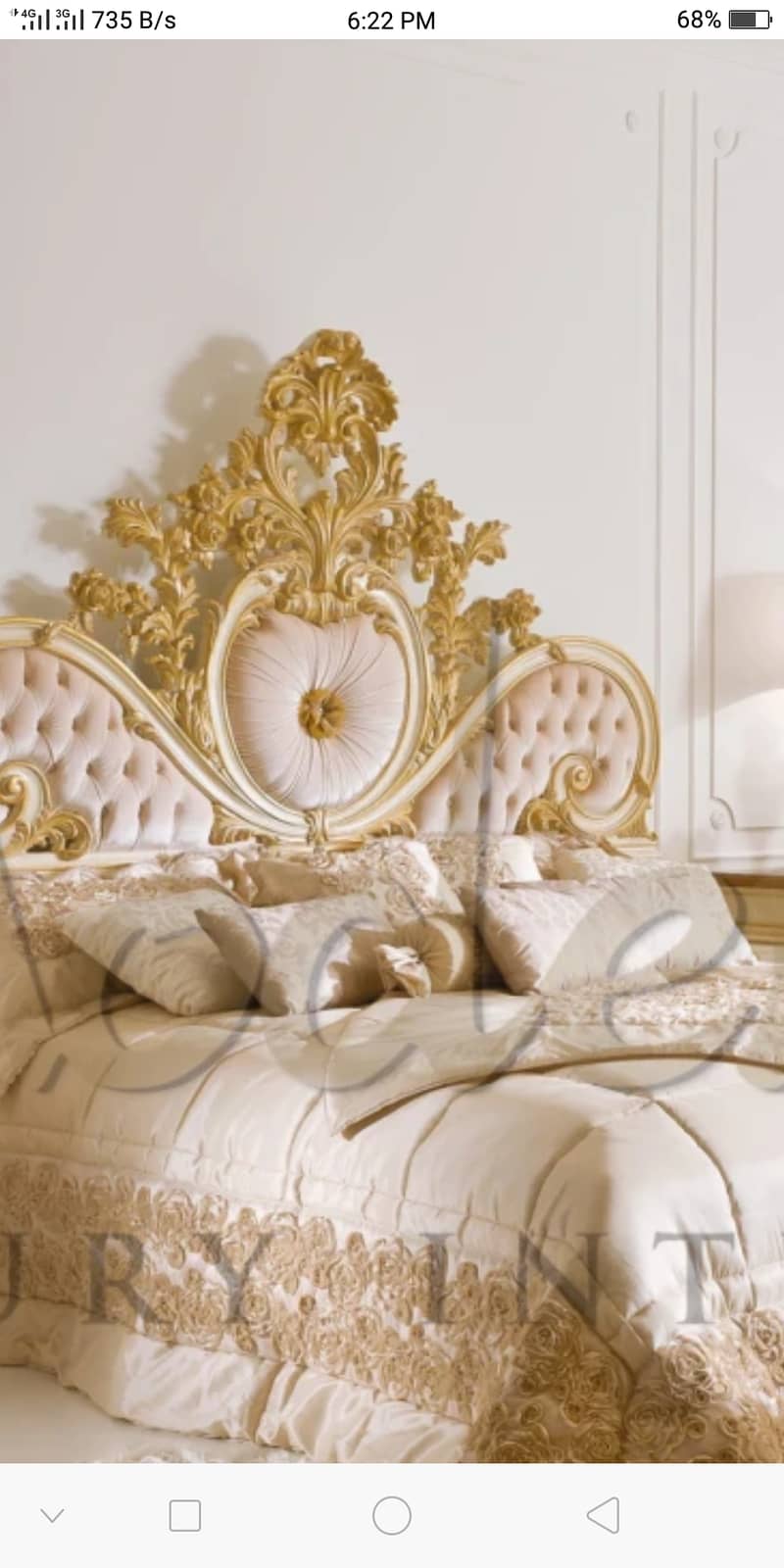 Double bed carving 2