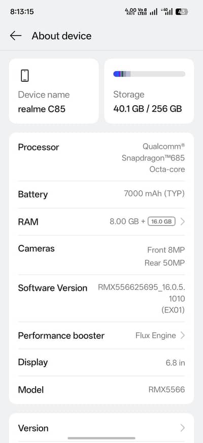 Realme C85
