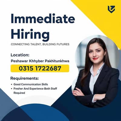 Need experience team leaders for our new branch