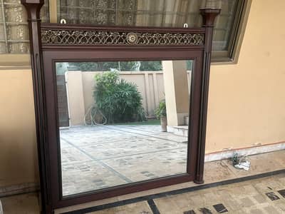 Large Vintage French Style Wall Mirror PURE SHESHAM
