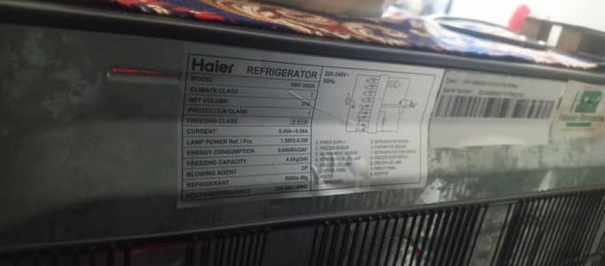 inverter Haier refrigerator