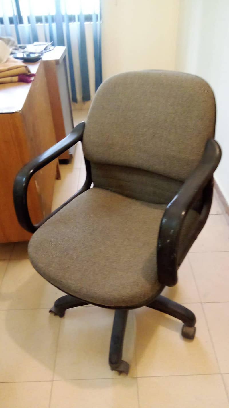 3 used computer chairs 4