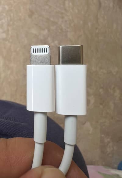 Iphone Box Pulled Type-C to Lightning 100% Original Cable. serial match