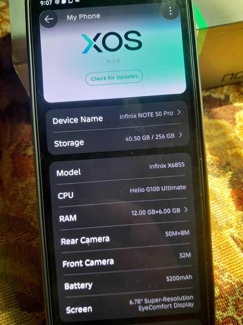 Infinix Note 50 Pro 1