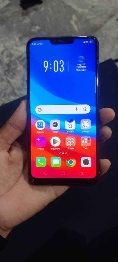 OPPO A3s dual sim pta approved good betry timing good for hotspot