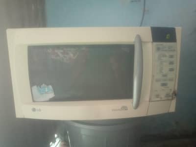 LG oven working condition
