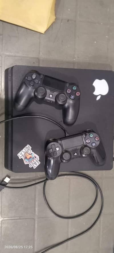 playstation 4 slim with 5 games cd