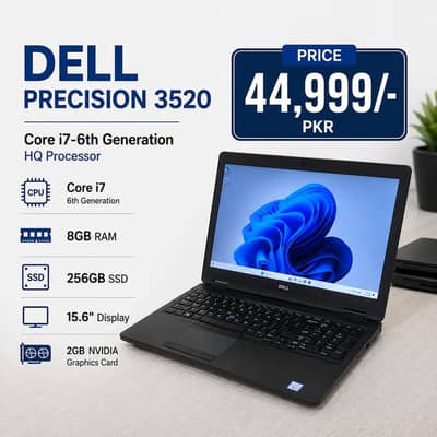 Dell Precision 3510 3520 | 2GB NVIDIA Graphics Card