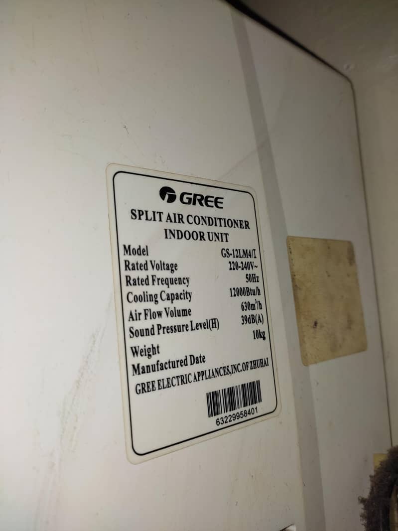 Gree 1 Ton split ac 1