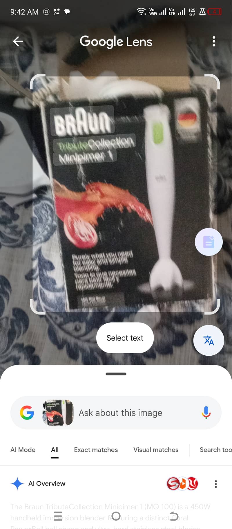 Hand blender 4