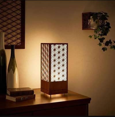 Wooden Table Lamp