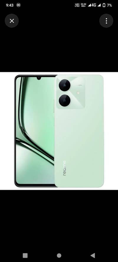 Realme note 60x