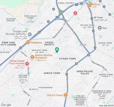 Prime 5 Marla Residential Plot for Sale in Etihad Town Phase 1 R Block, Main Raiwind Road Lahore