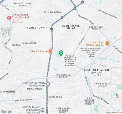 Centrally Located Residential Plot In Punjab University Society Phase 1 Is Available For Sale