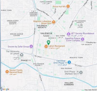 8 MARLA PLOT AVAILABLE IN VALENCIA TOWN LAHORE