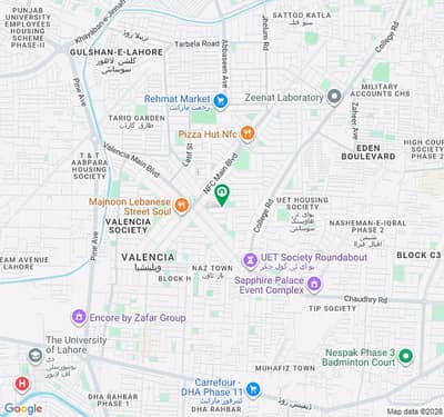 1 KANAL PLOT FOR SALE IN VALENCIA TOWN LAHORE