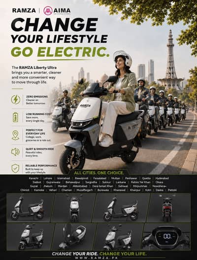 ramza electric bike/scooty/scooter/evee/metro/electrical bike
