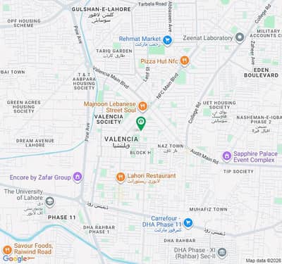 1 KANAL PLOT FOR SALE IN VALENCIA TOWN LAHORE