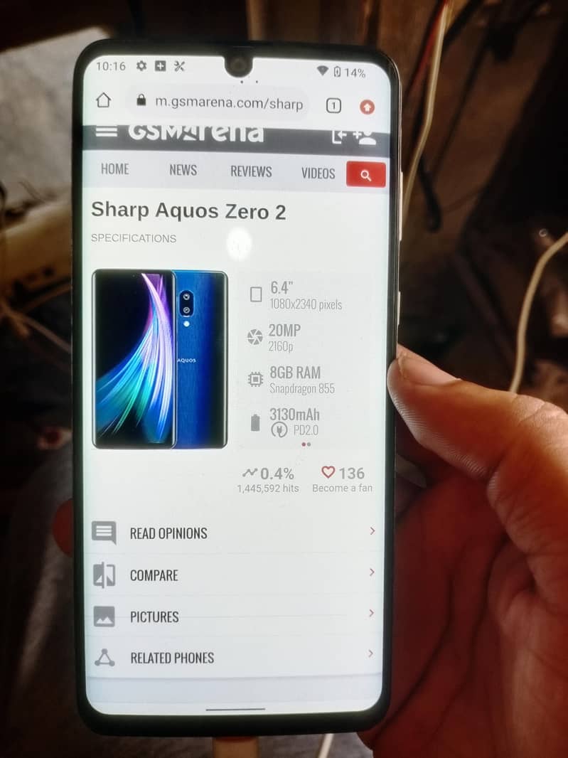 Sharp Aquos Zero 2 7