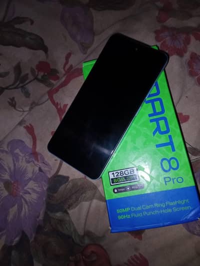 Infinix Smart 8 Pro 4+4gb 128gb With box 03264607915