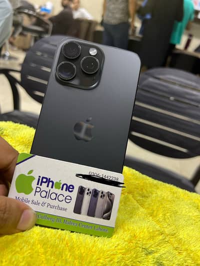 iPhone 16 Pro Max 256GB - Official PTA Approved (Black Titanium)