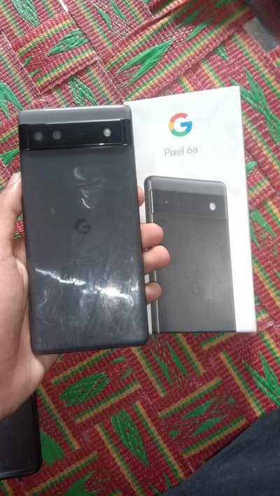 Google Pixel 6a with box