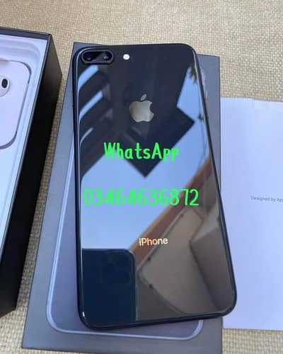 Apple iPhone 8 Plus 256GB PTA approved full box delivery all Pakistan