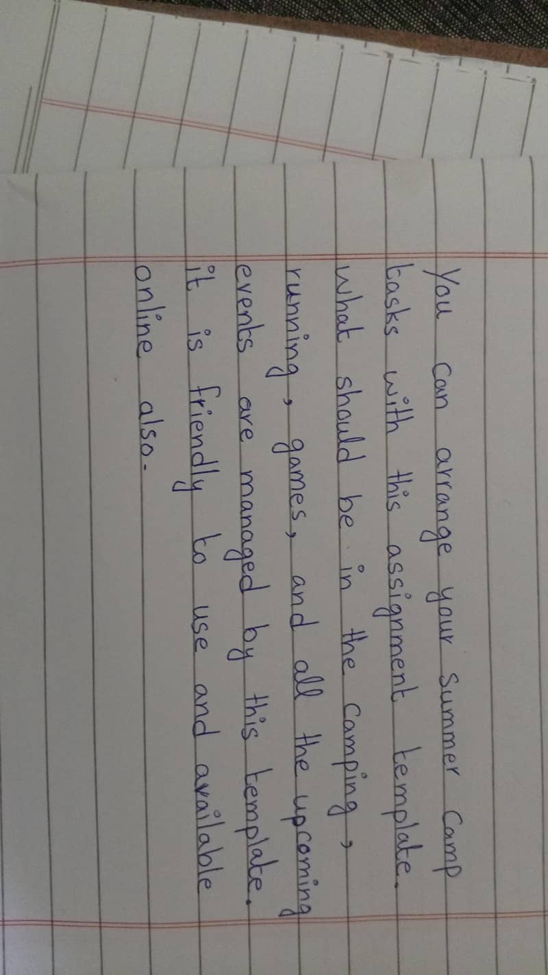 assignment work 2