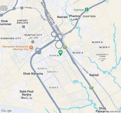 Top City 1 - Block B 1 Kanal Residential Plot Up For Sale