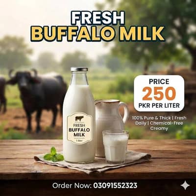 pure milk, buffalo milk, khalis doodh, milk