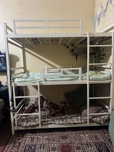 Triple bunk bed for sale good condition.