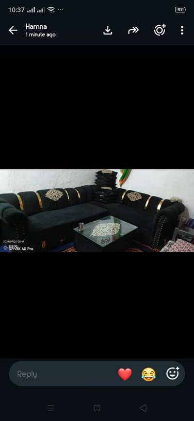 7seater sofa