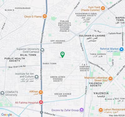 A Well Designed Residential Plot Is Up For Sale In An Ideal Location In Lahore