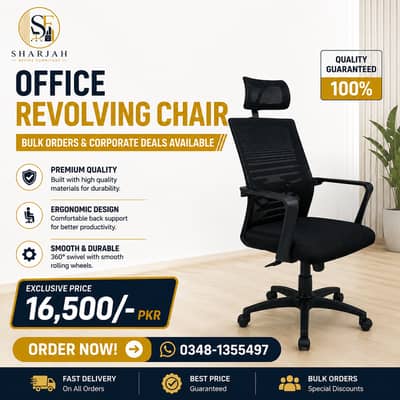 Office Chair/ Revolving Chair/Study Chair/Gaming Chair/Executive Chair