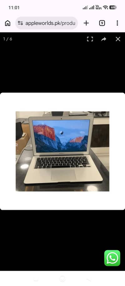 MacBook Air 2013 Core i5 128GB And 4GB Ram 13 inch