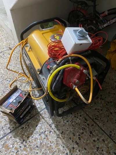 ROBIN RGX3500E - 3.5KVA — PETROL + GAS GENERATOR - URGENT SALE