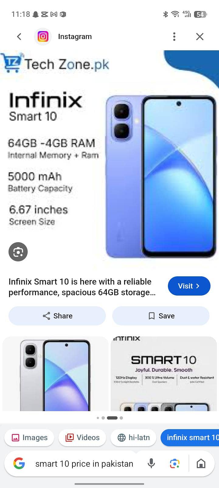 Infinix 1