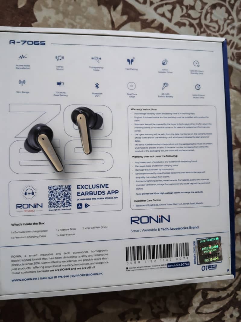 ronin eclipse with anc software based brand new. 1