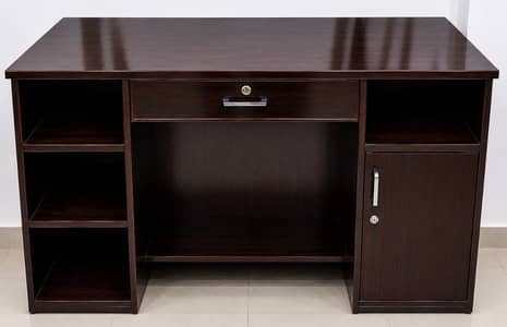 Interwood Wooden Office Table with Storage – Used