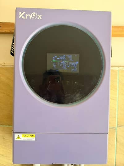 Knox 6kw hybrid inverter &Knox 5 unit lithium battery