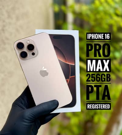iPhone 15 Pro Max 512GB PTA Reg | 100% Battery | Physical SIM + E-SIM