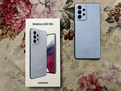 Samsung Mobile A53 5G water packed