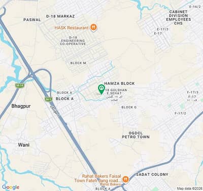 8 Marla ( 30*60 In Block D ) Double Storey House Available. For Sale In Gulshan E Sehat E-18 Islamabad.